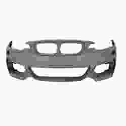 BMW BMW 2 2DOORS/CONV  FRONT BUMPER COVER PRIMED (W/ WASH WO/PK SNSR WO/PK ASSIST)(W/M SPORT)(M MDL) **CAPA** OEM#51118058095 2015-2021 PL# BM1000330C