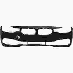 BMW BMW 3 (SEDAN) HYBRID  FRONT BUMPER COVER PRIMED W/WASHER WO/M SPORT (SPORT/SHADOW SPORT)**CAPA** OEM#51117445141 2016-2018 PL# BM1000456C