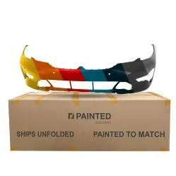 BMW BMW 3 (SEDAN)  FRONT BUMPER COVER PRIMED (W/PK SENSOR)(WO/PARKING ASSIST)(330i LUXURY/SPORT LINE) **CAPA** OEM#51118496501 2019-2022 PL# BM1000519C