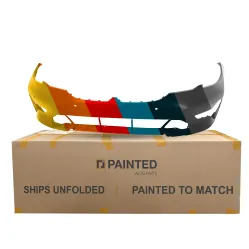 BMW BMW 3 (SEDAN)  FRONT BUMPER COVER PRIMED (W/PK SENSOR)(W/PARKING ASSIST)(330i LUXURY/SPORT LINE) **CAPA** OEM#51118496502 2019-2022 PL# BM1000520C