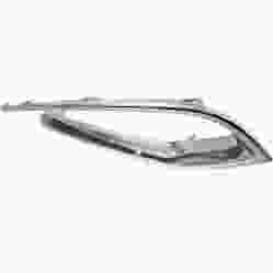 BMW BMW 5 SERIES HYBRID FRONT BUMPER GRILLE MOLDING RIGHT (Passenger Side) CHROME (LUXUARY LINE) OEM#51117331770 2014-2016 PL# BM1047134