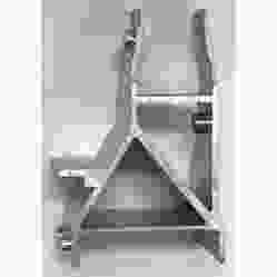 BMW BMW 5 SERIES HYBRID FRONT BUMPER BRACKET RIGHT (Passenger Side) (MOUNTING ADAPTER )(ALUM) OEM#51117357216 2018-2023 PL# BM1063106