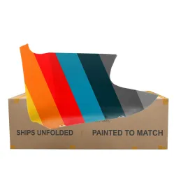 BMW BMW X6 HYBRID E72  REAR BUMPER LOWER VALANCE LEFT (Driver Side) PRIMED (EXC M) OEM#51127187145 2010-2011 PL# BM1116104