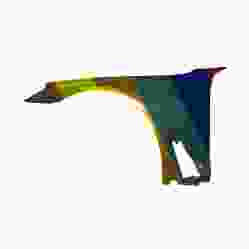 BMW BMW 7 SERIES (G11/G12) FENDER LEFT (Driver Side) (STEEL) OEM#41009621595-PFM 2016-2019 PL# BM1240181