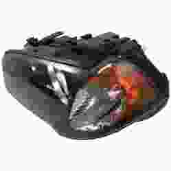 BMW BMW X3 HEAD LAMP ASSEMBLY LEFT (Driver Side) (HALOGEN) OEM#63123418423 2004-2006 PL# BM2502139