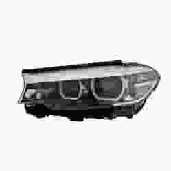 BMW BMW 5 SERIES HYBRID HEAD LAMP UNIT LEFT (Driver Side) (LED)(WO/ADAPTIVE) OEM#63117214959 2018-2020 PL# BM2518179