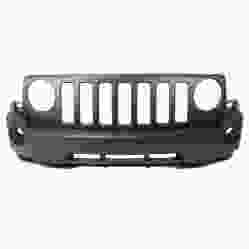 JEEP PATRIOT FRONT BUMPER COVER PRIMED (W/FOG)(WO/Tow Hook) OEM#68021299AB 2007-2010 PL# CH1000893