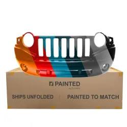 JEEP COMPASS FRONT BUMPER COVER PRIMED (W/O RALLYE PKG) OEM#68002271AC 2007-2010 PL# CH1000905