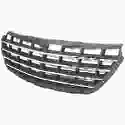 CHRYSLER PACIFICA GRILLE CHR/GRAY OEM#4857625AB 2004-2006 PL# CH1200277