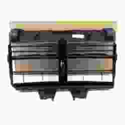 DODGE TRUCKS & VANS DODGE/PU (R1500)( CLASSIC) RADIATOR ACTIVE GRILLE AIR SHUTTER (3.0L)(W/CHROME TRIM) **CAPA** OEM#68297699AB 2013-2022 PL# CH1206120C