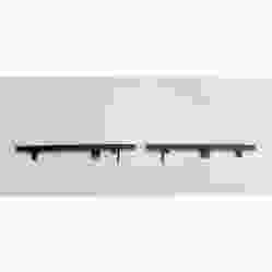 DODGE TRUCKS & VANS DODGE/PU R1500 (EXC TRX 21-UP)(6 LUG NUTS) GRILLE MLDG CENTER TRIM PTM (W/CAMERA) OEM#6ZZ98TZZAA 2019-2023 PL# CH1210149