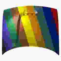 DODGE CHALLENGER HOOD (ALUM)(SINGLE SCOOP W/BEZEL)(GT/ R/T ) **CAPA** OEM#68259671AG 2019-2023 PL# CH1230331C