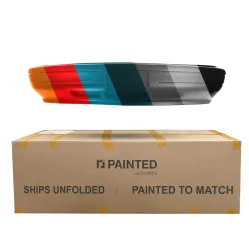 GM TRUCKS & VANS ASTRO VAN (CHEVY) FRONT BUMPER COVER PRIMED (SMOOTH) OEM#12382996 1995-2005 PL# GM1000510