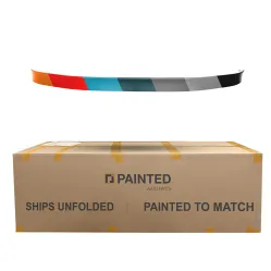 GM TRUCKS & VANS ACADIA / ACADIA LIMITED FRONT LOWER VALANCE DK-GRAY (EXC DENALI)**CAPA** OEM#25925808 2007-2012 PL# GM1000849C