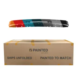 GM TRUCKS & VANS SILVERADO/PU 1500 (CHEVY) FRONT BUMPER BLACK (W/AIR HOLE) OEM#15941837 2009-2013 PL# GM1002836