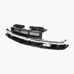 GM TRUCKS & VANS BLAZER (MID SIZE) (CHEVY) GRILLE W/CHR MLDG(MESH) OEM#15048519 1998-2005 PL# GM1200419