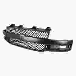 GM TRUCKS & VANS CHEVY/GMC/VAN(Express/Savana)  GRILLE DARK-GRAY/BLACK (COMPOSITE HEAD LAMP)(CHEVY) OEM#84689072 2018-2025 PL# GM1200834