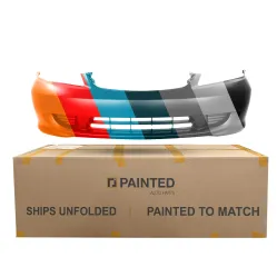 HONDA CIVIC COUPE FRONT BUMPER COVER PRIMED **CAPA** OEM#04711S5AA91ZZ 2004-2005 PL# HO1000216C