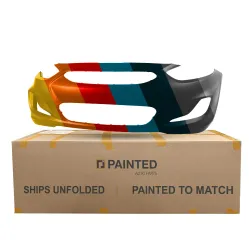 HYUNDAI ACCENT HATCHBACK FRONT BUMPER COVER PRIMED OEM#865111R000 2012-2013 PL# HY1000188