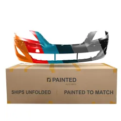 HYUNDAI GENESIS SEDAN FRONT BUMPER COVER PRIMED (WO/PARK ASSIST) OEM#865113M500 2011-2014 PL# HY1000190