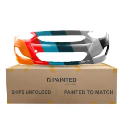 HYUNDAI ACCENT HATCHBACK FRONT BUMPER COVER PRIMED **CAPA** OEM#865111R010 2014-2017 PL# HY1000201C