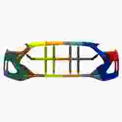 HYUNDAI VELOSTER FRONT BUMPER COVER PRM OEM#86511J3000 2019-2021 PL# HY1000234