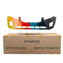 KIA SEDONA MINIVAN FRONT BUMPER COVER PRIMED (WO/SENSOR)(L/LX/EX/Sx)**CAPA** OEM#86511A9000 2015-2018 PL# KI1000171C