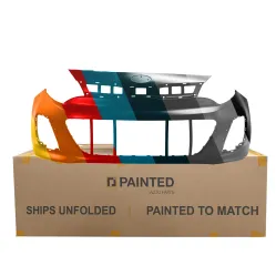 KIA RIO5 HATCHBACK  FRONT BUMPER COVER PRM OEM#865111W700 2016-2017 PL# KI1000176