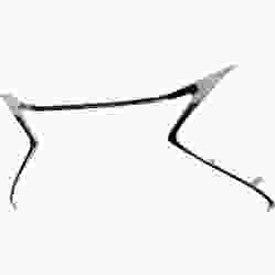 LEXUS ES 350 GRILLE UPPER MOLDING CHR**CAPA** OEM#5312106110 2016-2018 PL# LX1202109C