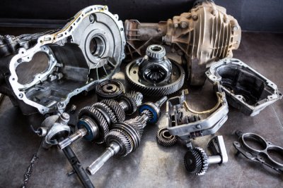 Old car parts