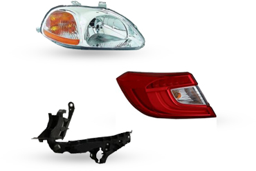 HEAD AND REAR LIGHTS